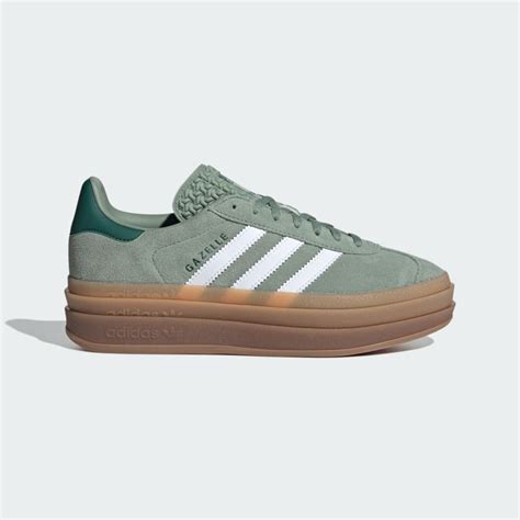 adidas schuhe green damen gazelle|Adidas gazelle with chinos.